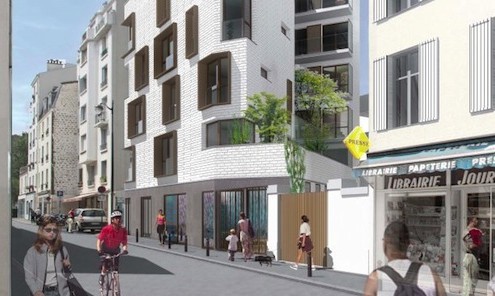 Image illustrant le programme immobilier de la société Excelya à Paris